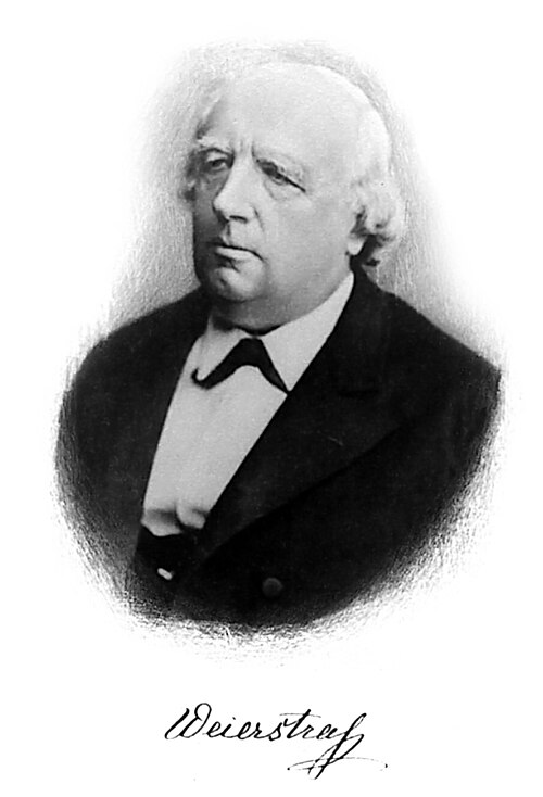 Portrait of Karl Weierstrass